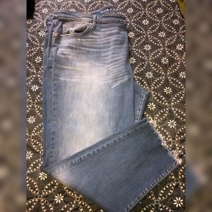 Ava & ViV boyfriend Crop Jeans 26W